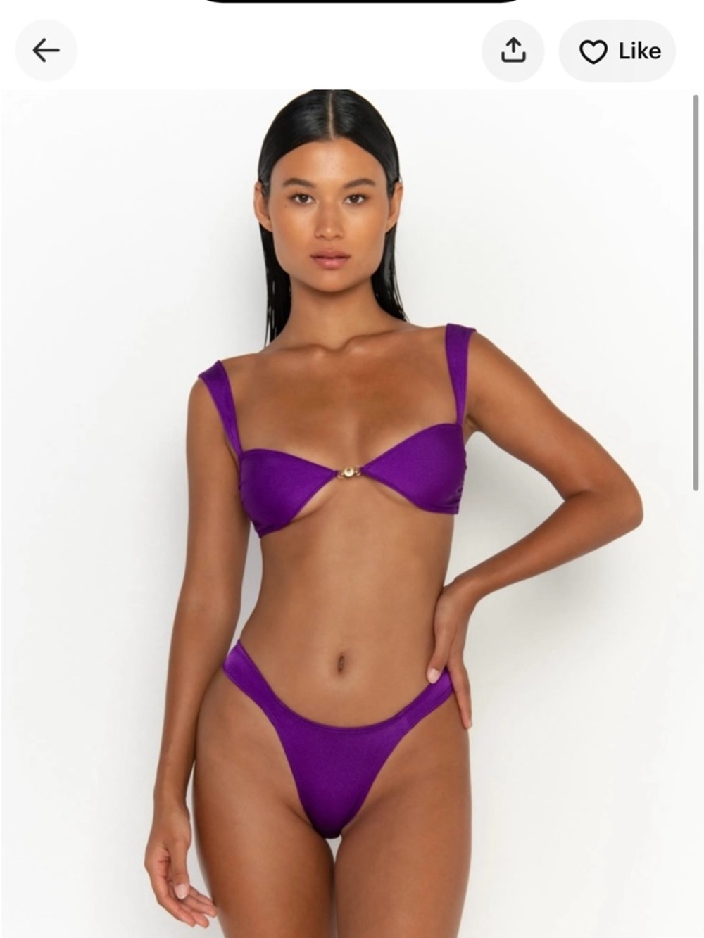 Sommer Swim Soriya Top in Petunia
